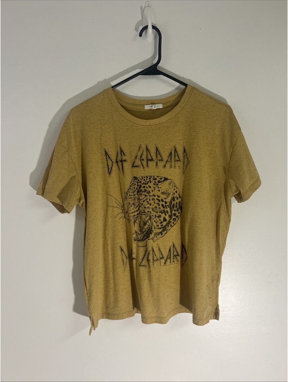 Medium Maurice’s Def Leppard Yellow Short